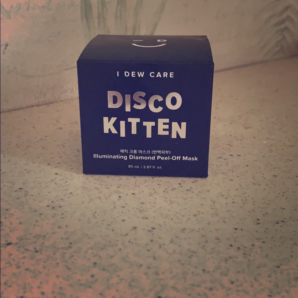 I Dew Care-Disco Kitten Mask BNIB